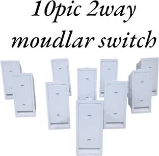 SARA flat modular switch 10 A Two Way Electrical Switch