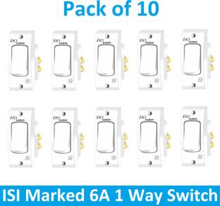 Sauran 6 A One Way Electrical Switch