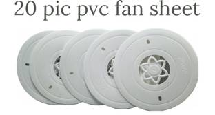 Amp exchange blank fan sheet electrical (20 fans sheet) Wall Plate