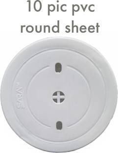 Amp exchange blank round sheet electrical (10 round sheet) Wall Plate