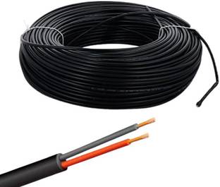 TechKing 14/38(14/60) 2Core 1 sq/mm Black 90 m Wire