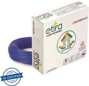 Polycab Etira 0.75 sq/mm Blue 90 m Wire