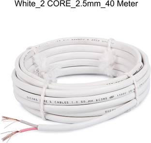 JELECTRICALS PVC 2.5 sq/mm White 40 m Wire