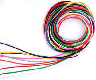 Steko (36 Meters) 0.4mm 14/36 Wire (4 Mtr Each of 9 Colors) 0.4 sq/mm Multicolor 36 m Wire