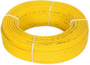AALOCC FR PVC 1 sq/mm Yellow 10 m Wire