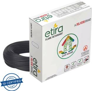 Polycab Etira 1.5 sq/mm Black 90 m Wire