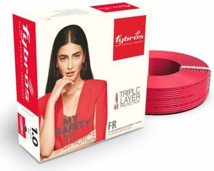 Fybros FR 1 sq/mm Red 90 m Wire