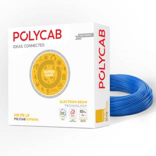 Polycab Suprema 6 mm Blue 90 m Wire