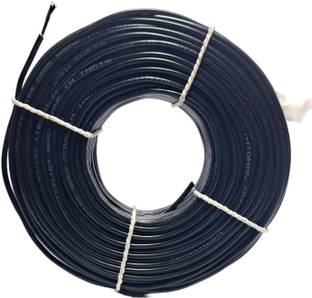 starbt 1MM Copper 1 sq/mm Black 20 m Wire