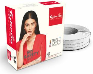 Fybros FR 1.5 sq/mm White 90 m Wire