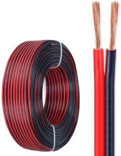 IMAGINEA High-Quality Flexible PVC 1.31 sq/mm Red, Black 15 m Wire