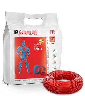 Goldmedal FR Grade 1 sq/mm Red 45 m Wire