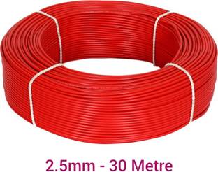 Illuminator FR PVC 2.5 sq/mm Red 30 m Wire