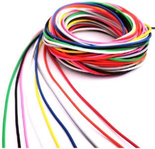 Steko (9 Meters) 14/36 Wire (1 Mtr Each of 9 Colors) 0.4 sq/mm Multicolor 9 m Wire