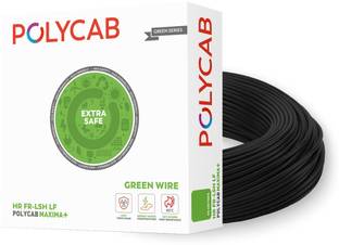 Polycab Maxima Plus 1.5 sq/mm Black 90 m Wire