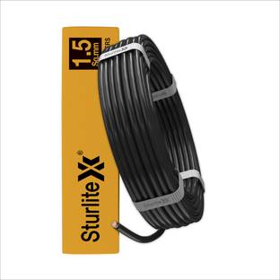 Sturlite PVC 1.5 sq/mm Black 90 m Wire