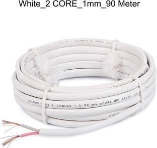 JELECTRICALS PVC 1 sq/mm White 90 m Wire
