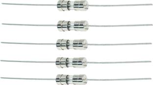 Ovicart 5A 3.5x10mm Glass Solder Type Fuse 5 PCS Pack Electronic Components Electronic Hobby Kit