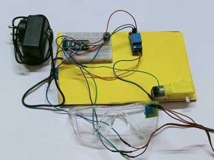 Technical hut Anti Sleep Alarm Using Eye Blink Sensor Working Project Educational Electronic Hobby Kit