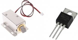 Technical hut 12V Electronic Solenoid Lock With MOSFET 540 IC Educational Electronic Hobby Kit