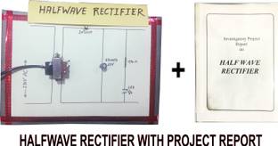 ONTEX ELECTRONICS Half Wave Rectifier Working Investigatory Project with Report Educational Electronic Hobby Kit