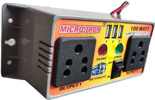 Gadariya King 12/24 conveter 100 watt and 3 usb use bus truck DC TO AC Power Supply Electronic Hobby Kit