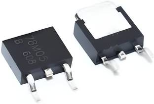 R&D 78M05 SMD Voltage regulator IC – 5V Fixed Linear Pakc of 5 Electronic Components Electronic Hobby Kit