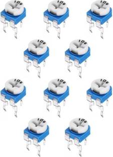 SYMFONIA 100k Vertical PCB Preset Potentiometer Variable Resistor(Pack of 10) Electronic Components Electronic Hobby Kit