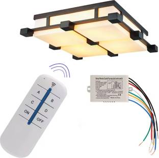 3REE LED 4 Way ON/Off Wall Lamp Light RF Remote Control Switch Module Electronic Components Electronic Hobby Kit