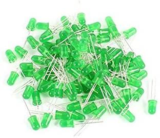 TZZZOT 5MM Green LED Light Emitting Diode Highlight for Arduino (Pack of 100) Light Electronic Hobby Kit