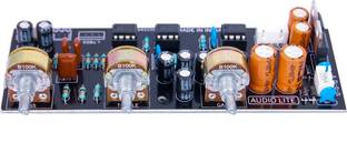 AUDIO LITE JRC4558 Stereo Bass Treble board with high Gain for amplifier(Active) Sound Recorder and Sound Circuit Electronic Hobby Kit