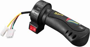 NoddyHuB powr 24v 36v 48v Black E bike Throttle Grip with Forward Reverse Switch Automotive Electronic Hobby Kit