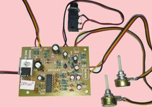 Diycart Echo MIC Board kit with Echo & Volume gainer preamp for audio amplifiers PT2399 Electronic Components Electronic Hobby Kit