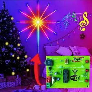 Riptu Firework Wifi Controller for Pixel LED Trees - WS2811, WS2812B, 1903 Micro Controller Board Electronic Hobby Kit