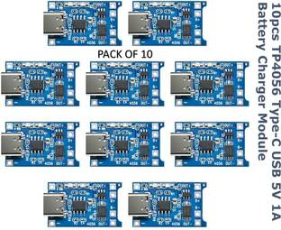 3REE 10pc TP4056 Type-c USB 5V 1A 18650 Lithium Battery Charger Module Charging Board Electronic Components Electronic Hobby Kit