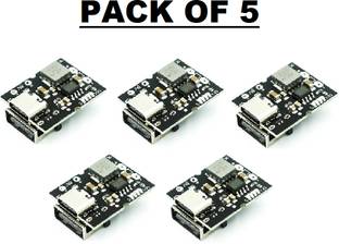 SG Flash PACK OF 5 5V2A Booster module High precision Type-C Electronic Components Electronic Hobby Kit