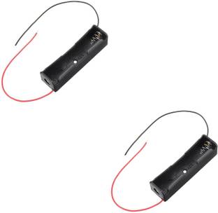Flyrobo (2 pc) 18650 Lithium Battery Holder for Battery 1 x 18650 Cell - - Electronic Components Electronic Hobby Kit