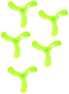 INVENTO 5 Pcs 6 inch 3 Blade Fan Propeller Prop fit for 2mm Shaft DC Motor Hobby Automotive Electronic Hobby Kit