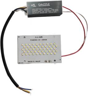 DAZZLE 50 WATT FLOOD LIGHT PCB WITH DRIVER LED Module Electronic Hobby Kit