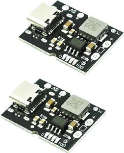 3REE PACK OF 2 Type-C USB 5V 2A Boost Converter Step-Up Power Module Electronic Components Electronic Hobby Kit