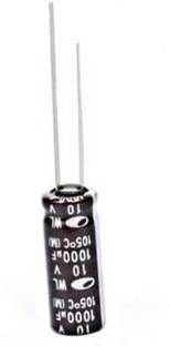 iBAT SOLUTIONS 3 PCS 1000uf 10V DC Electrolytic Capacitor,1000 uF 10V Capacitor Electronic Components Electronic Hobby Kit