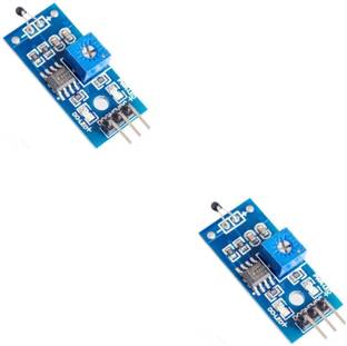Flyrobo (2 Pcs) Pro3D 3 Pin NTC Thermistor Temperature Sensor Module Electronic Components Electronic Hobby Kit