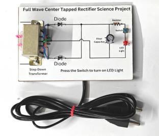 ERHIndia Full Wave Center Tapped Rectifier Science Power Supply Electronic Hobby Kit