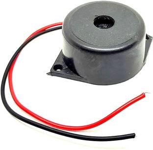 INVENTO 1pcs 3V - 27V DC 32mm Pizo Buzzer Continuous Ringing Automotive Electronic Hobby Kit