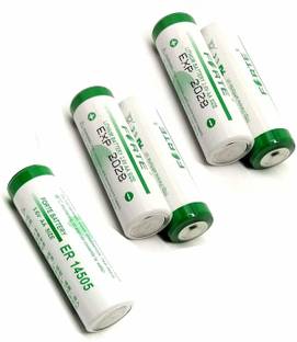 INVENTO 5pcs 3.6V 2700mah ER14505 AA LITHIUM THIONYL CHLORIDE BATTERY Automotive Electronic Hobby Kit