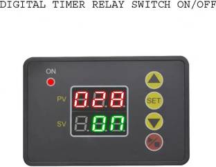 electrolight T2310 DC 12V Programmable Digital Time Delay Switch Relay LED Time Controller. Timer Counter and Clock Electronic Hobby Kit