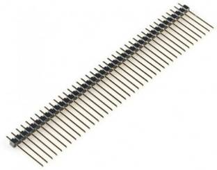 SMD 1x40 Pin 2.54mm Pitch Male Single Row Straight Long Header Berg Strip Pack of 10 Educational Electronic Hobby Kit