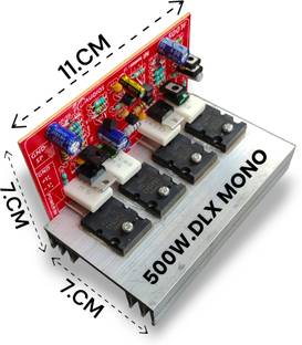High Tech 500 Watt MONO 4TR Amplifier Board,BEST Audio Performance DC24v To45v Dual Supply Electronic Components Electronic Hobby Kit