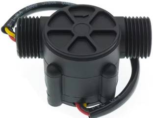 3REE 1-30L/min 1.75MPa 1/2" Hall Effect Flowmeter Control Water Flow Sensor Electronic Components Electronic Hobby Kit