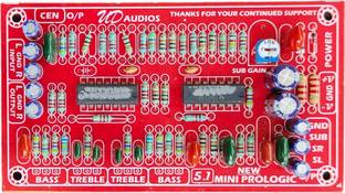 High Tech 5.1 Mini Prologic Board. Stereo Audio Input and 5.1 Channel Output.DC15V to 40V Electronic Components Electronic Hobby Kit